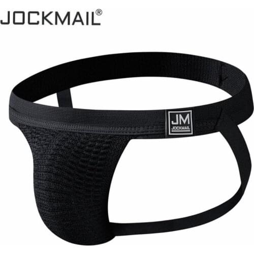 Jockmail 2020 New Jockstrap Men underwear Sexy Mens Athletic Supporter jockstrap homme shorts Strap Jock gay underwear g string
