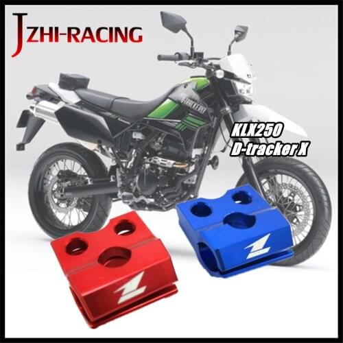 FOR KAWASAKI KLX250 D-tracker X Motorcycle Accessories CNC Front Brake line Clamp