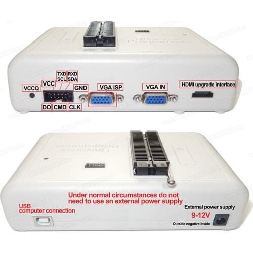 Original RT809H Bios Programmer + 21 Adapters With IC Chip Extractor EMMC-Nand FLASH Extremely Fast Universal Programmer