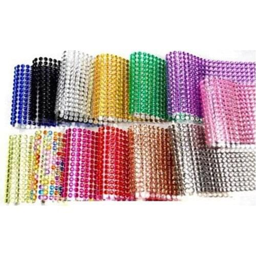 Retail 750Pcs/set 3mm Diy Decal Mobile/PC Art Bling Rhinestone Self Adhesive Scrapbooking Stickers Wall Sticker Car Sticker