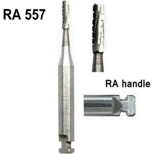Dental RA557 Fissure bur dental Lab low speed Tungsten Round for dental clinic Contra Angle Handpiece dental tool