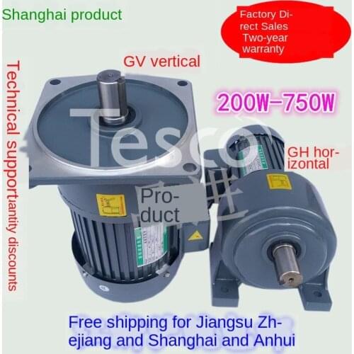 Vertical/Horizontal 200w400w550w750w1100w Small AC Gear Reducer Motor Single Phase