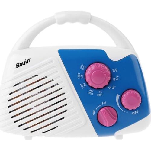 Waterproof AA Battery AM FM Radio Shower Radio With Speaker for Bathroom