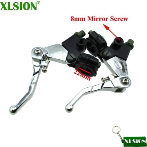 XLSION 7/8'' 22mm Handle Brake Clutch Lever For Drum Brake Honda ATV ATC Scooter Motorcycle Quad