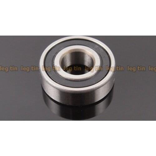 [10pcs] R6-2RS 3/8 x 7/8 x 9/32 (Black) Rubber Sealed Ball Bearing Bearings