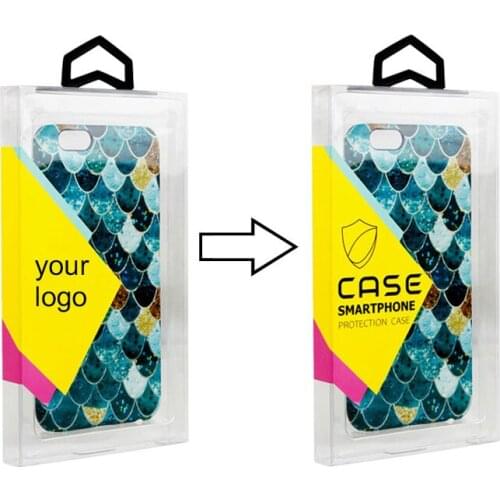 30 pcs Wholesale Personality Design Luxury Blank PVC Packaging Retail Package Box for iPhone 8 8 plus Phone Case Gift Pack