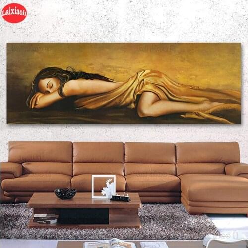 5d mosaic Diamond Painting Sexy woman sleeping diamond Embroidery full square&round Diamond cross stitch home decor