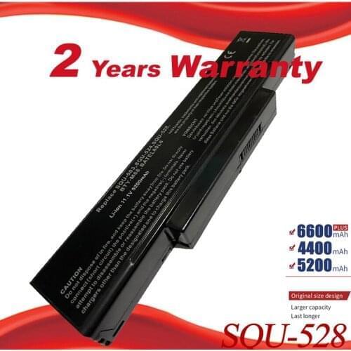 Laptop Battery For LG/Asus E500 EB500 ED500 M740BAT-6 M660BAT-6 M660NBAT-6 SQU-524 SQU-528 SQU-529 718 BTY-M66 M68