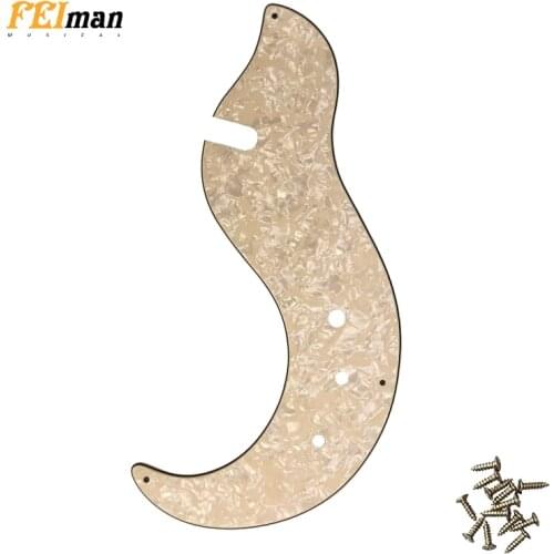 Pleroo Guitar Accessories best quality pickguard For DANELECTRO DC59 Guitar Scratch Plate replacement
