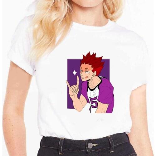 T-shirt Haikyuu Funly T Shirt Women Men T-shirt Casual Unisex Spring Summer Top