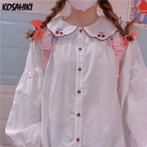 Блузки с вышивкой KOSAHIKI China At AliExpress