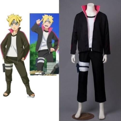Anime Boruto Uzumaki Boruto Cosplay Costume Custom made