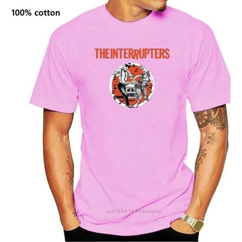 The Interrupters American Ska Punk Band Logo Mens Black T-Shirt