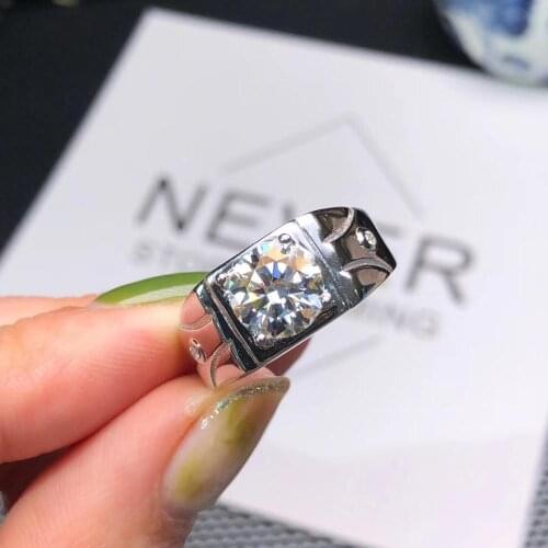 Big size gemstone:flashing moissanite gemstone ring men ring shiny better than diamond muscular power ring men birthday gift