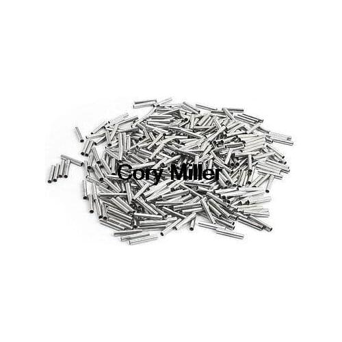 Crimping Type Non-insulated Pipe Bare Terminal Connector for 18AWG Wire