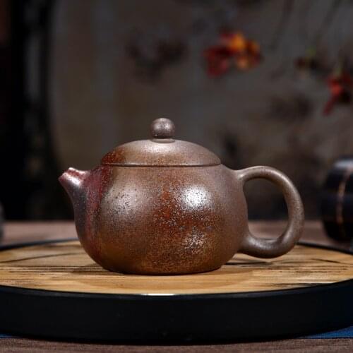 Wholesale yixing teapot undressed ore pure handmade wood burning are recommended to kung fu tea service agent