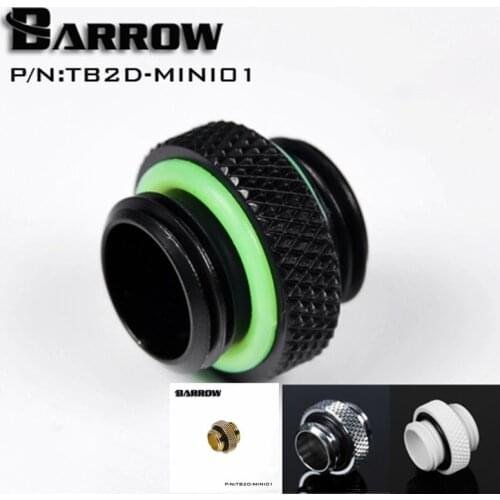 Barrow TB2D-MINI01 G1/4''thread Double external tooth fitting for water cooling system