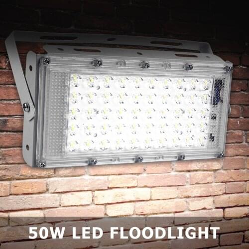 LED Reflector Landscape Garden Lighting Outdoor LED Flood Light 50W Waterproof Spotlight Projector Landscape Street Lamp