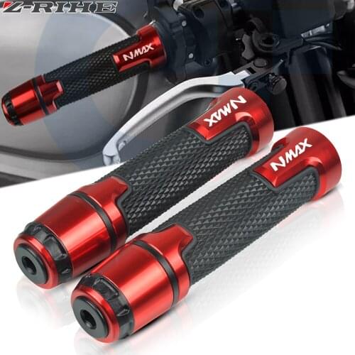 High quality For Yamaha Nmax155 NMAX 155 22mm Motorcycle Handle Grips Motocross Accessories Universal Cnc Aluminum Hand Grips