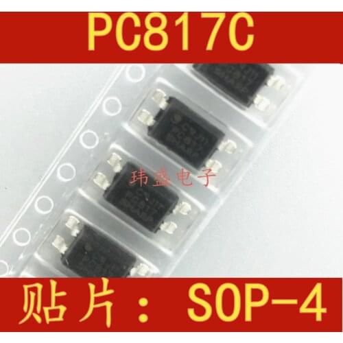 10pcs 817C SOP-4 PC817C SMD4PC817 EL817C