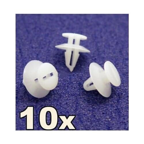 10x For Interior Trim Panel Clips- Door Mirror Panel Cover Clips- For Ford Focus Fiesta