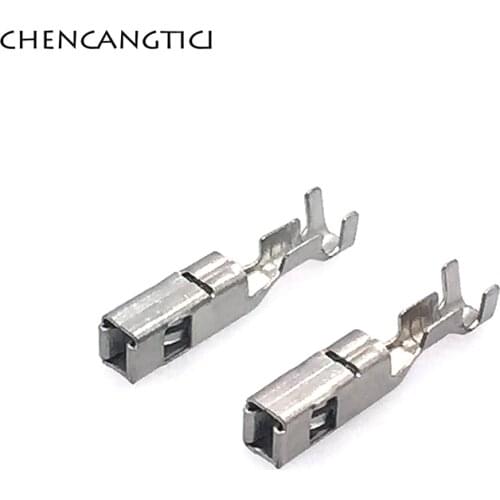 50 pcs brass crimp wire terminal G342 FCI 2.8mm series Big Pins For Automotive Connector 211PC249S8005 211 PC249S8005