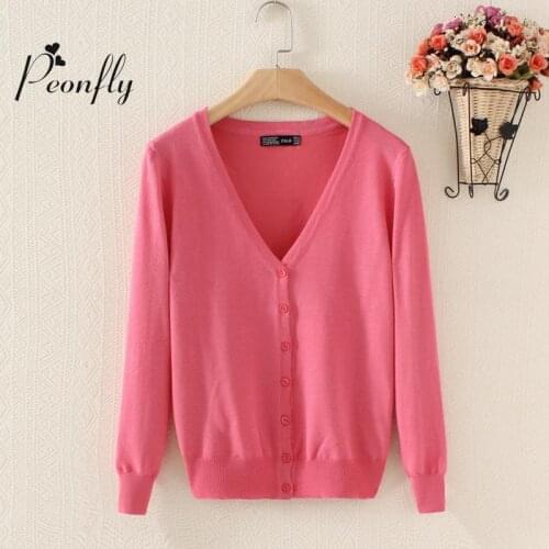 New Sweater Women Cardigan Knitted Sweater Coat Long Sleeve Crochet Female Casual V-Neck Woman Cardigans Tops poncho pull femme