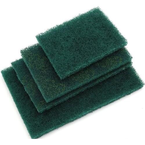 5PCS Industrial Scouring Pad 120*185mm 125*200mm For Abrasive Polishing Derusting Iron Green Red