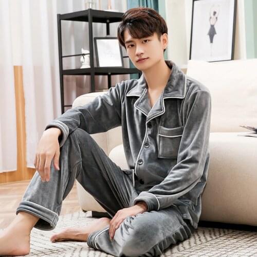 ChuQu Men's Warm Pajamas China