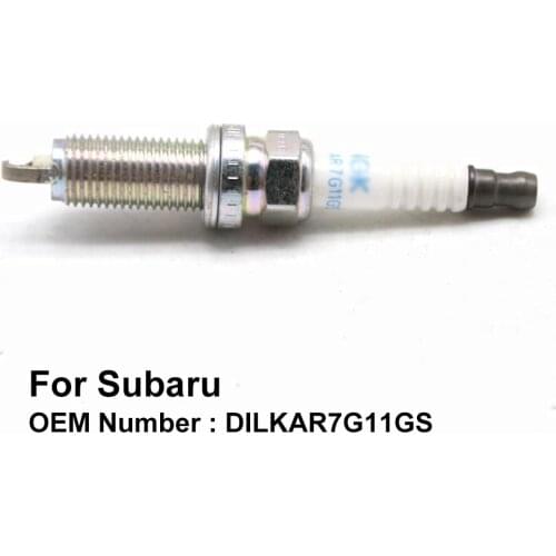COWTOTAL Double Iridium Spark Plug DILKAR7G11GS for Subaru Outback Legacy Forester XV