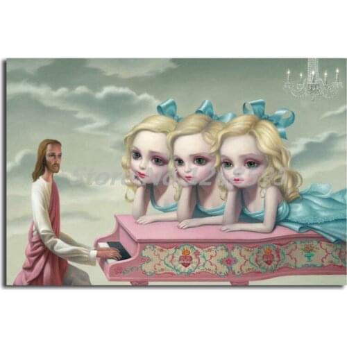 Mark Ryden HD Canvas Painting Print Bedroom Home Decor Modern Wall Art Oil Painting Poster Salon Pictures Framework
