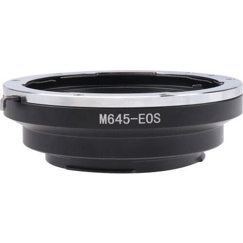 FOTGA M645-EOS Lens Adapter Ring For MAMIYA M645 Lens to Canon EOS EF EF-S Mount Camera 80D 77D 70D 60D 5D Mark II III 5D2 5D3