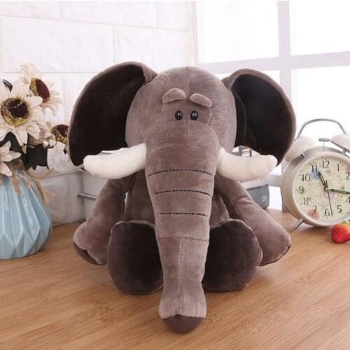 Animal doll lion elephant tiger monkey deer plush toy children doll childrens festival gift