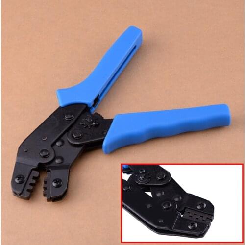 LETAOSK New 45# Steel & PVC Pin Crimping Crimper Tool 0.1-1.0mm2 28-18 AWG 2.54mm 3.96mm SN-28B Fit for Dupont Blue &Black