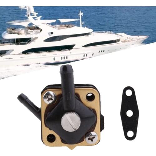 Good Motorcycle Electric Carbureted Fuel Pump for Johnson / Evinrude Outboards 397839 391638 397274 Gold 60mm*40mm*35mm