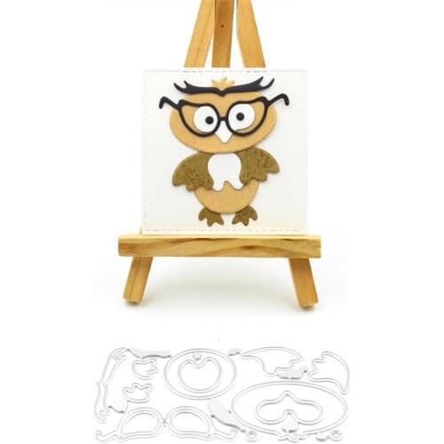 YPP CRAFT Cute Owl Metal Cutting Dies Stencils for DIY Scrapbooking/photo album Decorative Embossing DIY Paper Cards