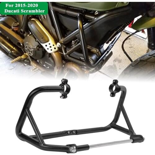 Motorcycle Crash Bar Engine Guard Bumper Frame Protection For Ducati Scrambler 800 DS Full Throttle Icon Sixty2 2015-2020 2019
