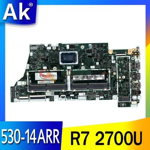 NM-B781 For Lenovo Yoga 530-14ARR / Flex 6-14ARR Laptop motherboard With CPU R7 2700U DDR4 100% Fully Tested