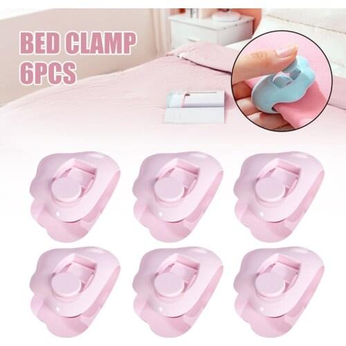 Clouds Shaped Quilt Fixer Clip No Pins Non-Slip Prevents Comforters from Shifting Safety Needleless Bed Sheet Fasteners J2Y
