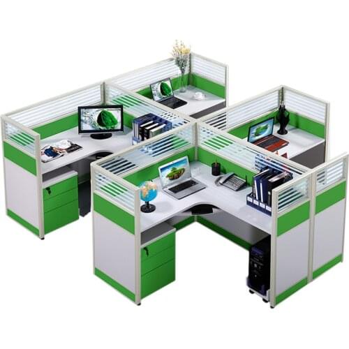 Office card bit modern combination desk study simple screen desk spot