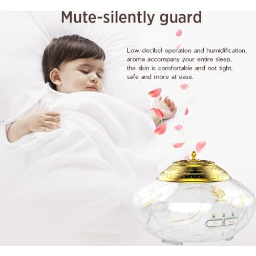 Portable USB Arabic Aromatherapy Diffuser 2000mAh Rechargeable Electronic Aroma Burner Incense Air Purifier For Home Office Car