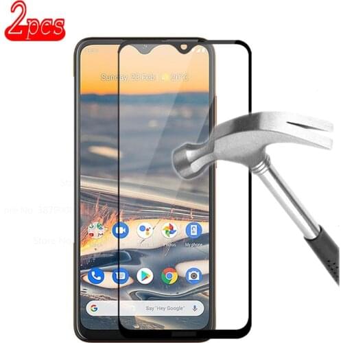 Full Cover Tempered Glass For nokia 5.4 2.4 1.4 5.3 3.4 Screen Protector Glass For nokia 2.4 nokia5.4 Case Protection Film cover