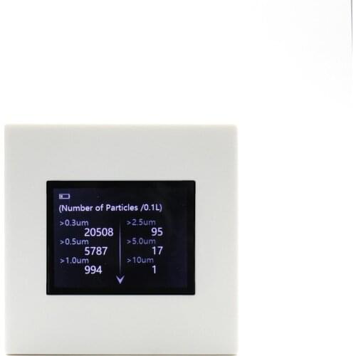 E-Air-060F home appliance portable laser PM1.0 PM2.5 PM10 hcho formaldehyde Humidity Temperature air quality meter