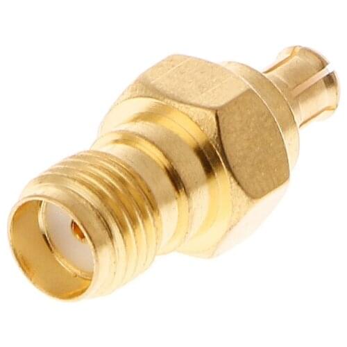 SMA Female To MCX Male Plug Straight RF Coaxial Adapter Connector Converter