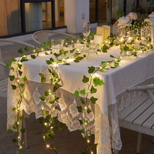 Lamp String Light 50/100 LED Solar Led Light Outdoor Leaf Fairy Garland Christmas Party Waterproof Solar Lights for Garden Decor