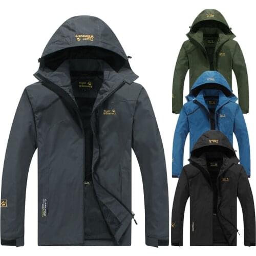 Outdoor Jacket Men Women Single-layer Thin Hiking Jacket Waterproof Breathable coat Couple Mountaineering windbreaker Outwear