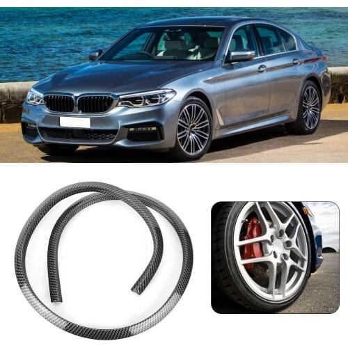 1.5m Wheel Arch Covers Extensions Universal Rubber Fender Flares Lip Wheel-Arch Trim Fender Eyebrow Protector Scratch Proof