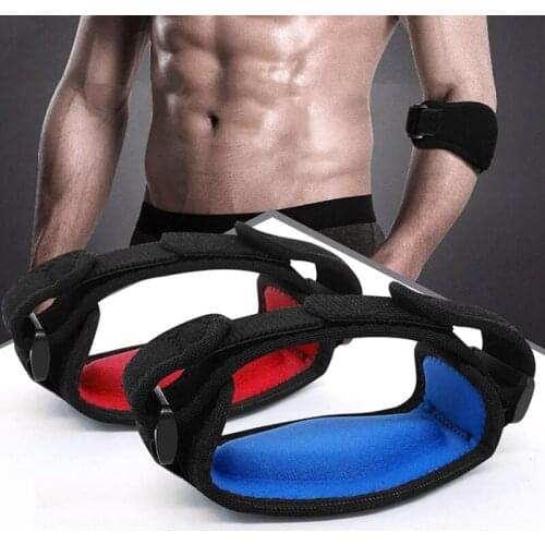 1PCS Adjustable Elbow Support Guard Pads Tennis Golf Elbow Support Golfers Strap Elbow Pads Lateral Pain Syndrome Brace