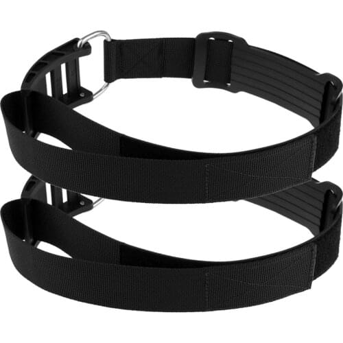 2pcs Scuba Diving BCD Tank Strap Band Cylinder Bottle Holder Carrier Keeper with Cam Buckles Diving Tank Holder Diver Equipment