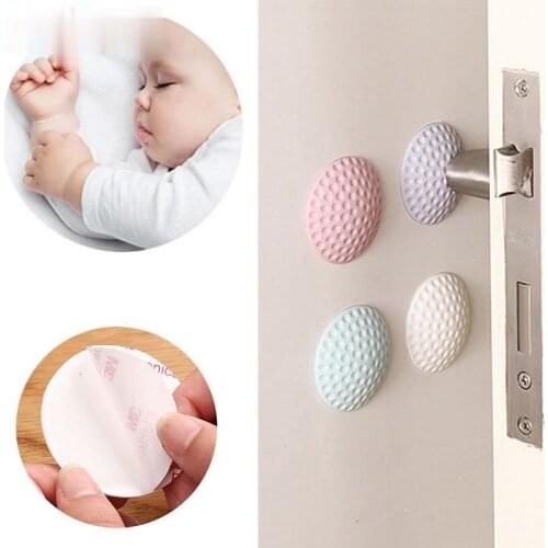 4Pcs/Lot Protection Baby Safety Shock Absorbers Security Card Door Stopper Baby Newborn Care Child Lock Protection From Children